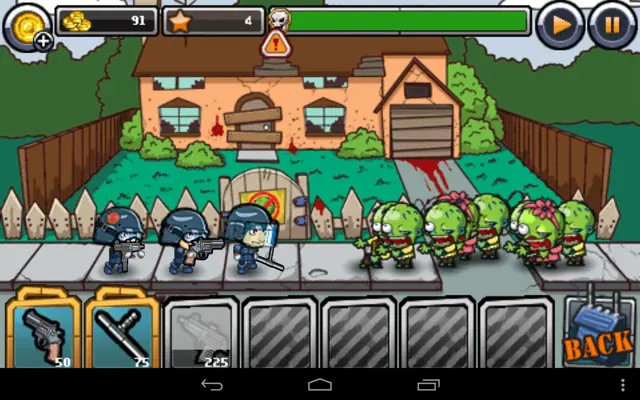 SWAT and Zombies android App screenshot 0