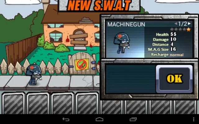 SWAT and Zombies android App screenshot 1