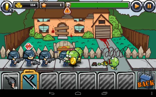 SWAT and Zombies android App screenshot 2